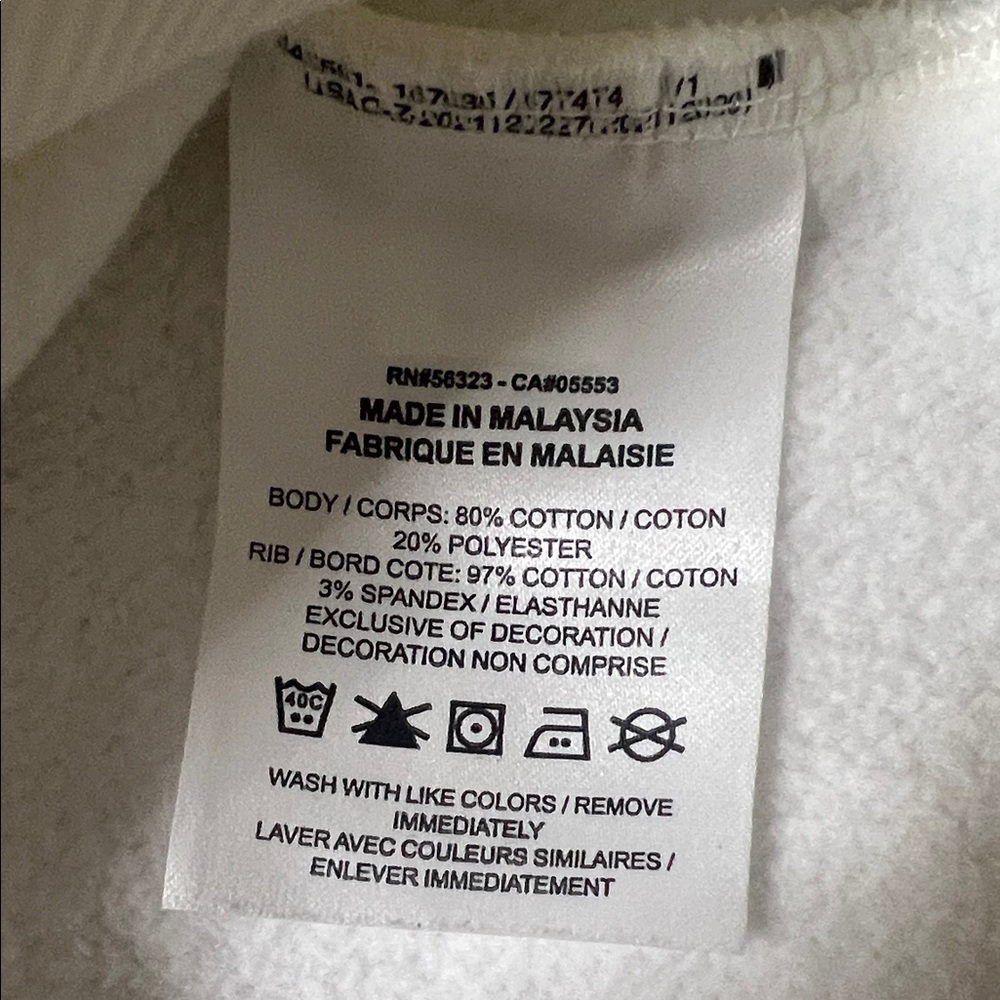 ☑️🚹Nike Men's Classic White Crewneck Sweater - Picture 16 of 17